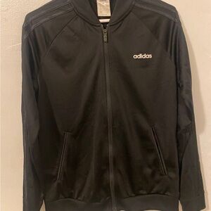 Adidas Black Varsity Jacket